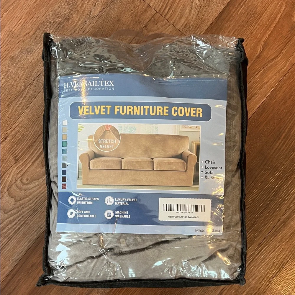 Velvet Furniture Cover for Sofa